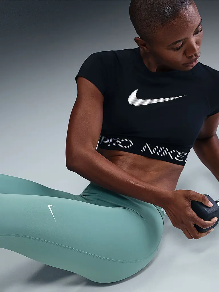 NIKE | Damen Fitnesstight Pro | petrol
