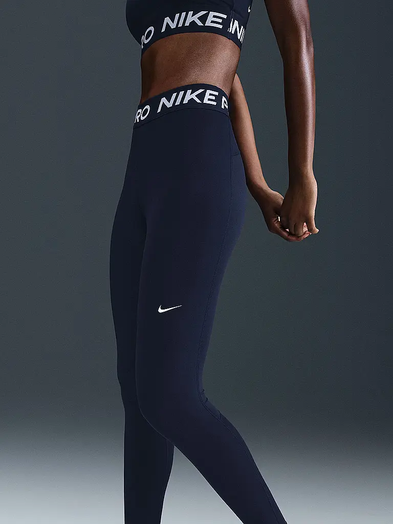 NIKE | Damen Fitnesstight Pro | dunkelblau