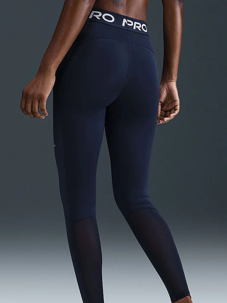 NIKE | Damen Fitnesstight Pro | dunkelblau