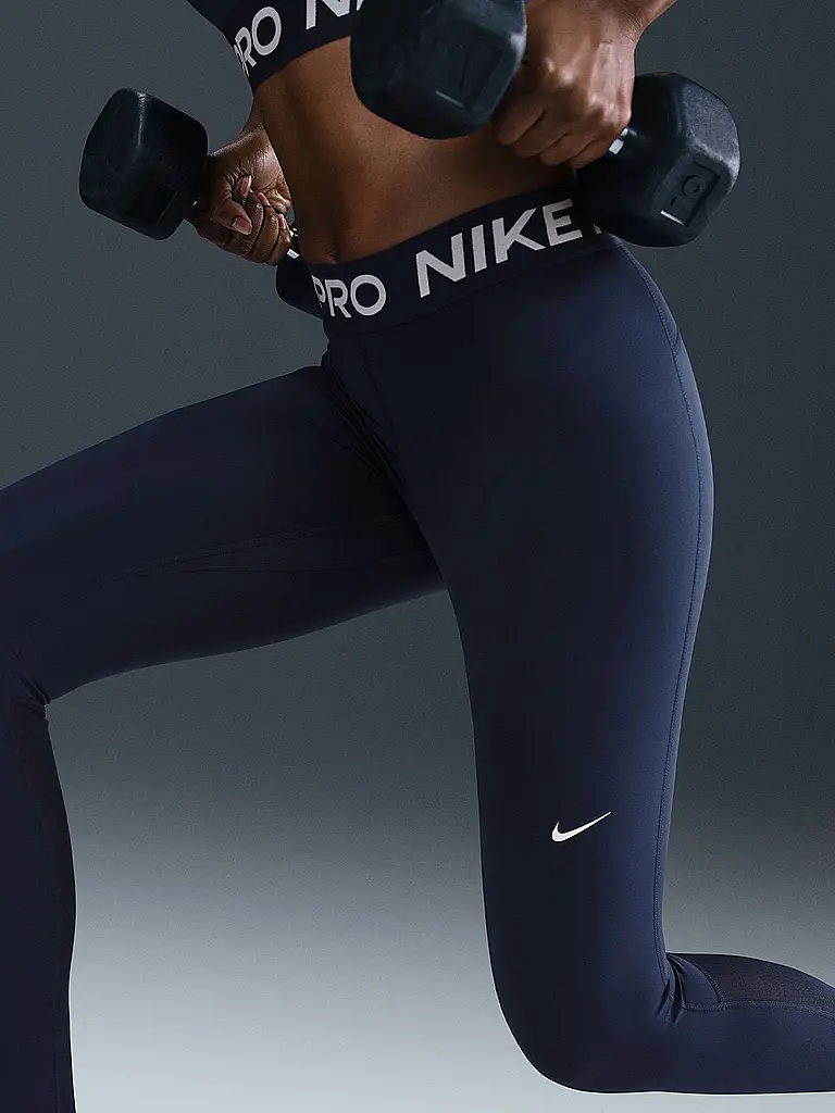 NIKE | Damen Fitnesstight Pro | dunkelblau