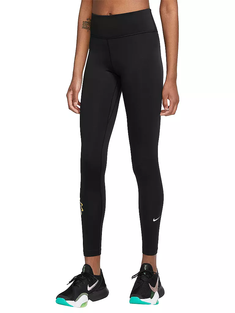 NIKE | Damen Fitnesstight Therma-FIT One | schwarz