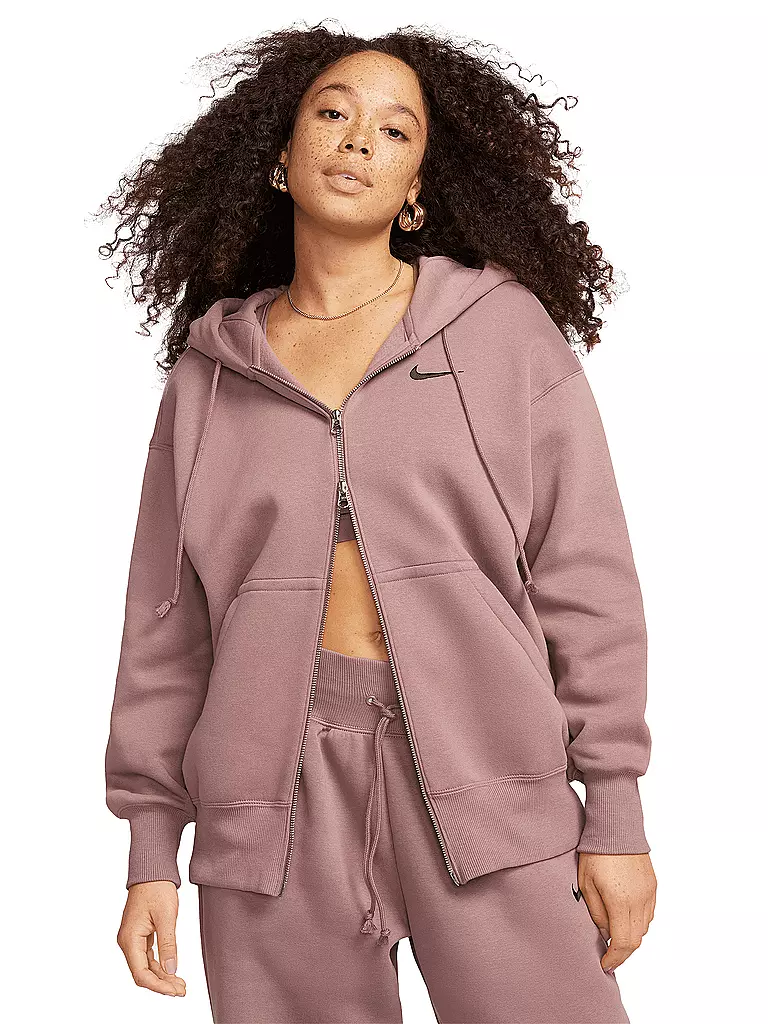 NIKE | Damen Fleecejacke Sportswear Phoenix Fleece | kupfer