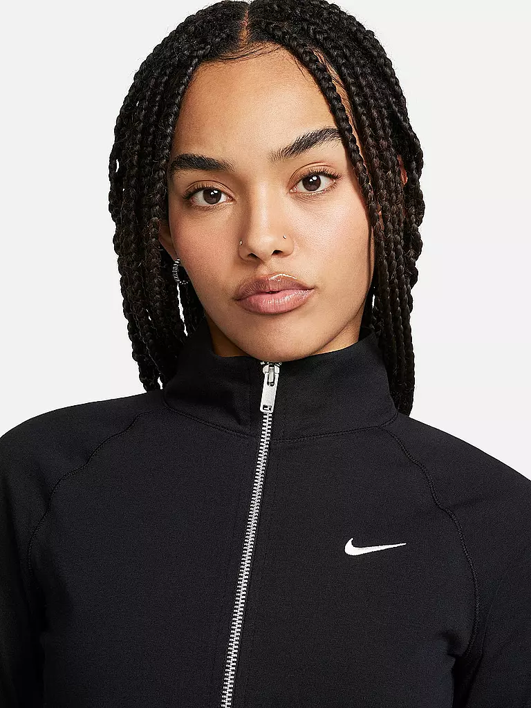 NIKE | Damen Freizeitjacke RIB GLS | schwarz