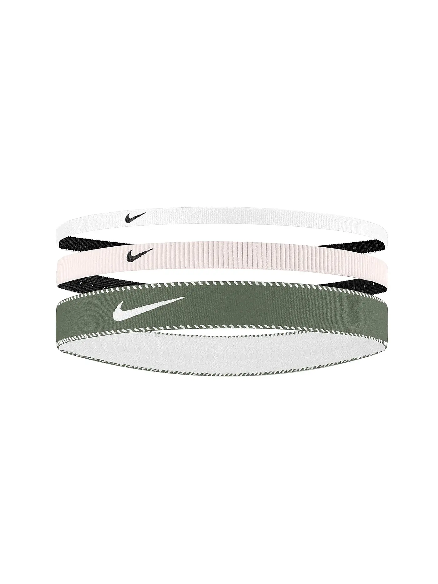 NIKE | Damen Haarbänder Flex 3er Pkg. | weiss