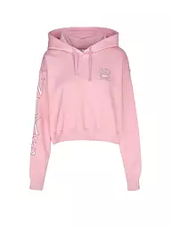 NIKE | Damen Hoodie  Sportswear Club Fleece Crop | rosa