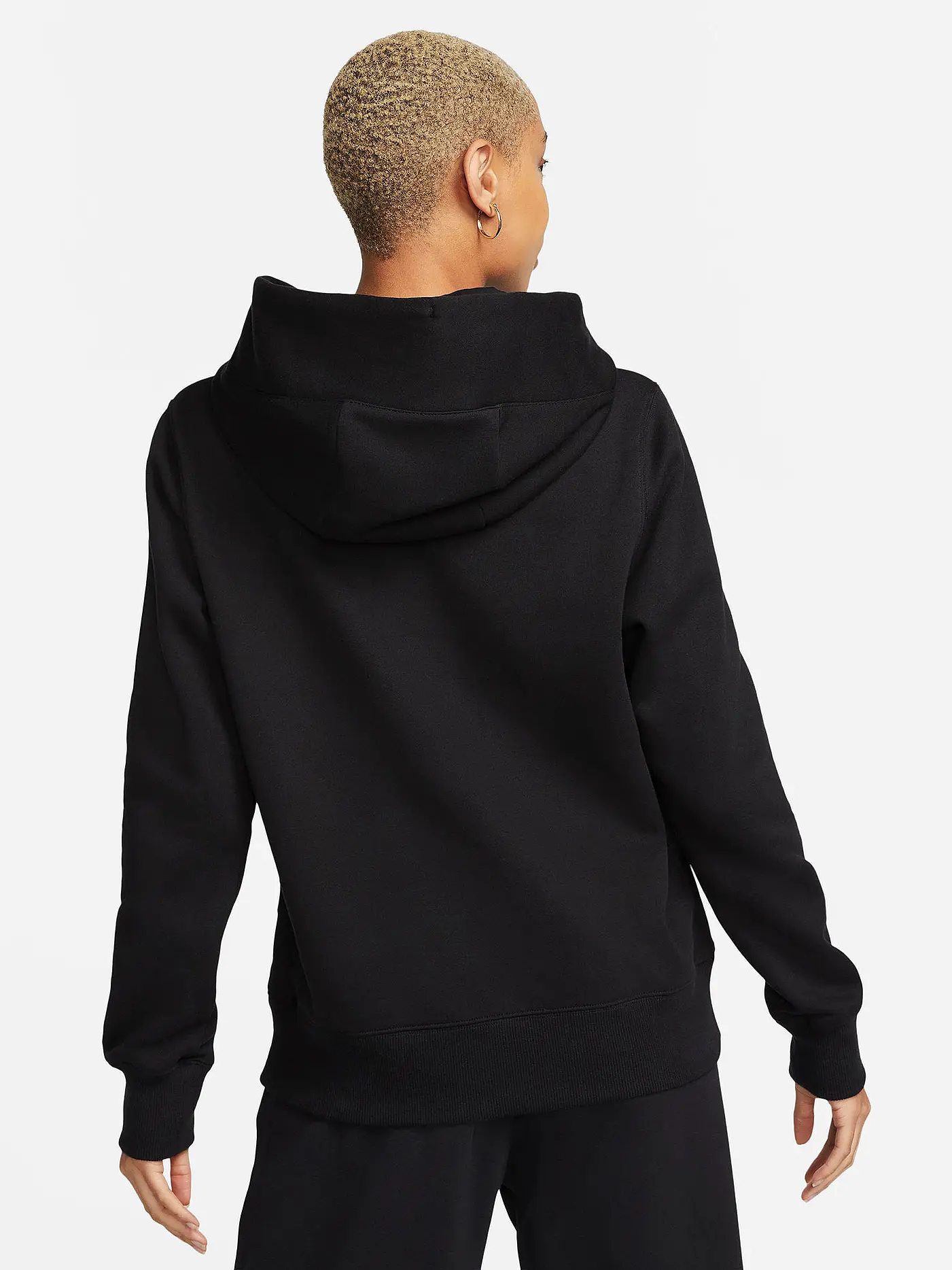 NIKE | Damen Hoodie Sportswear Phoenix Fleece | schwarz