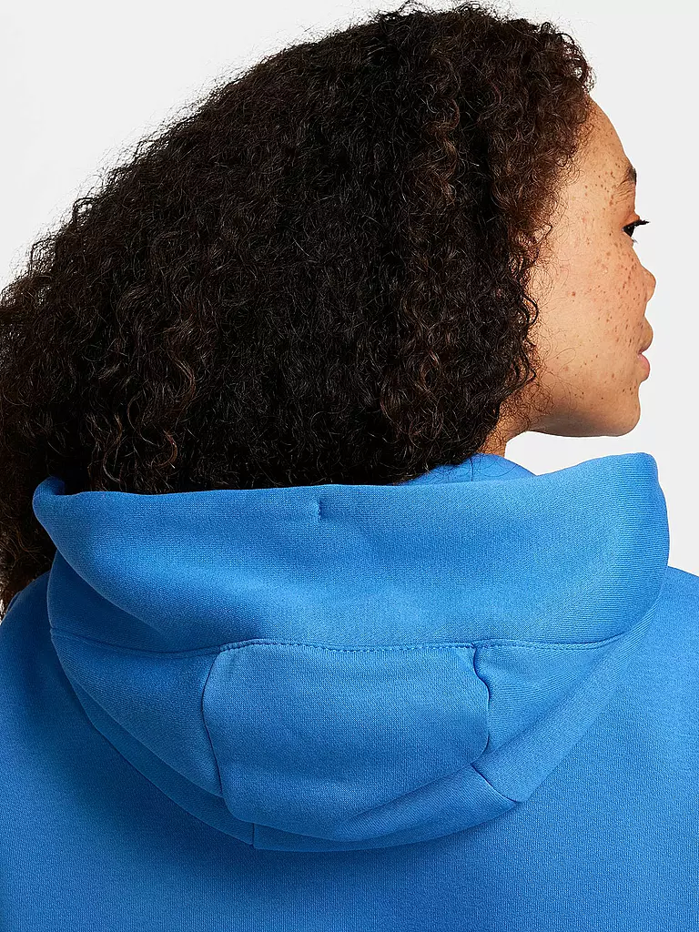 NIKE | Damen Hoodie Sportswear Phoenix Fleece | blau