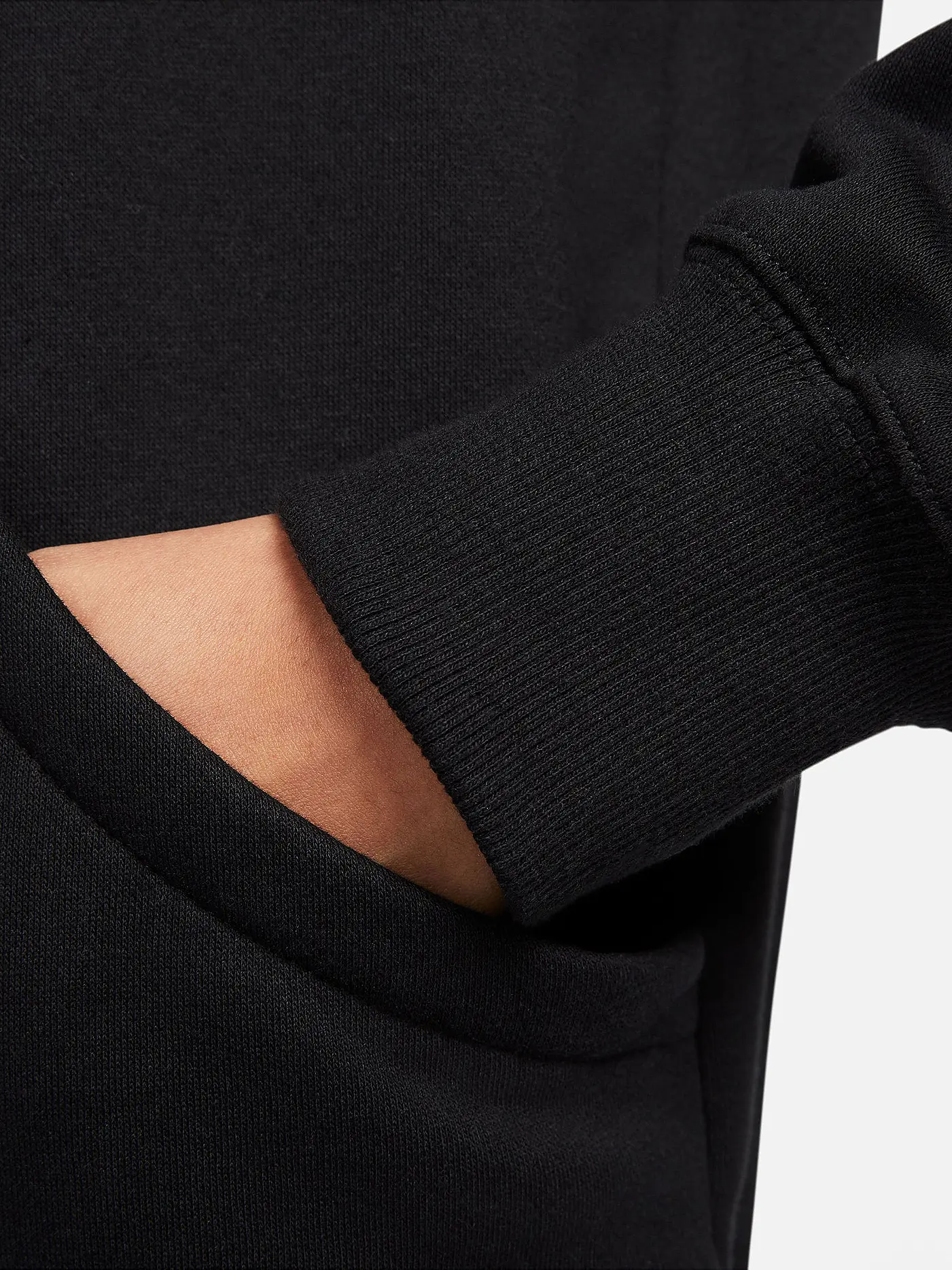 NIKE | Damen Hoodie Sportswear Phoenix Fleece | schwarz