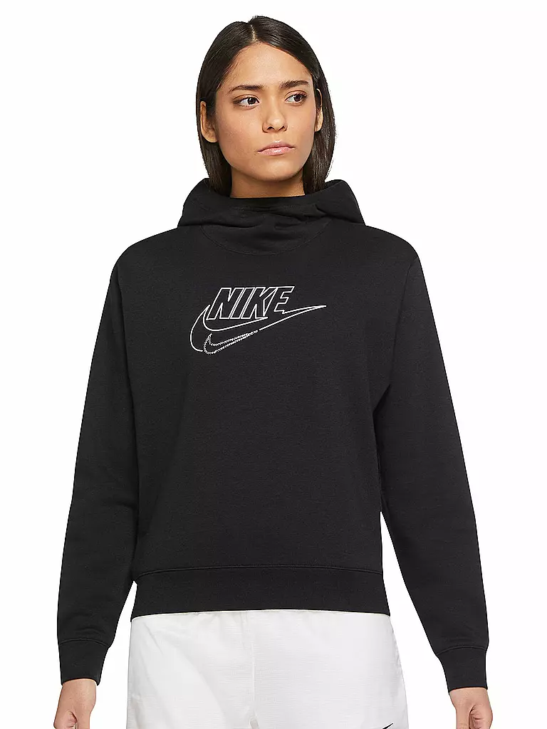 NIKE | Damen Hoodie Sportswear | schwarz