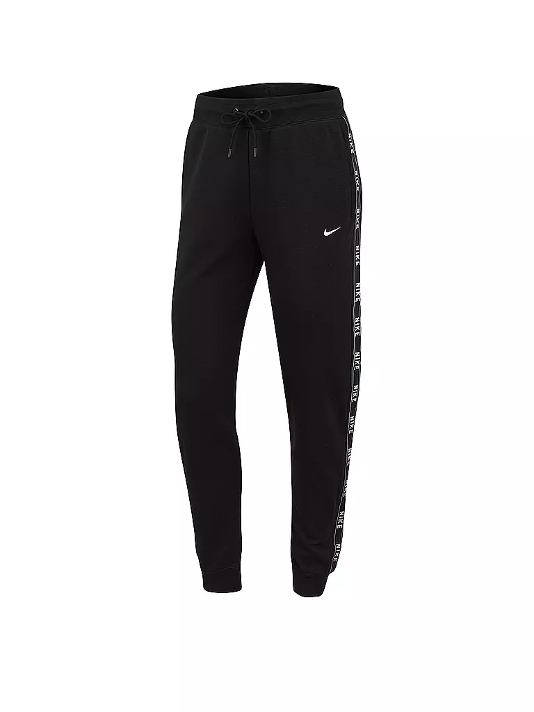 NIKE | Damen Hose Nike Sportswear Logo Tape | schwarz