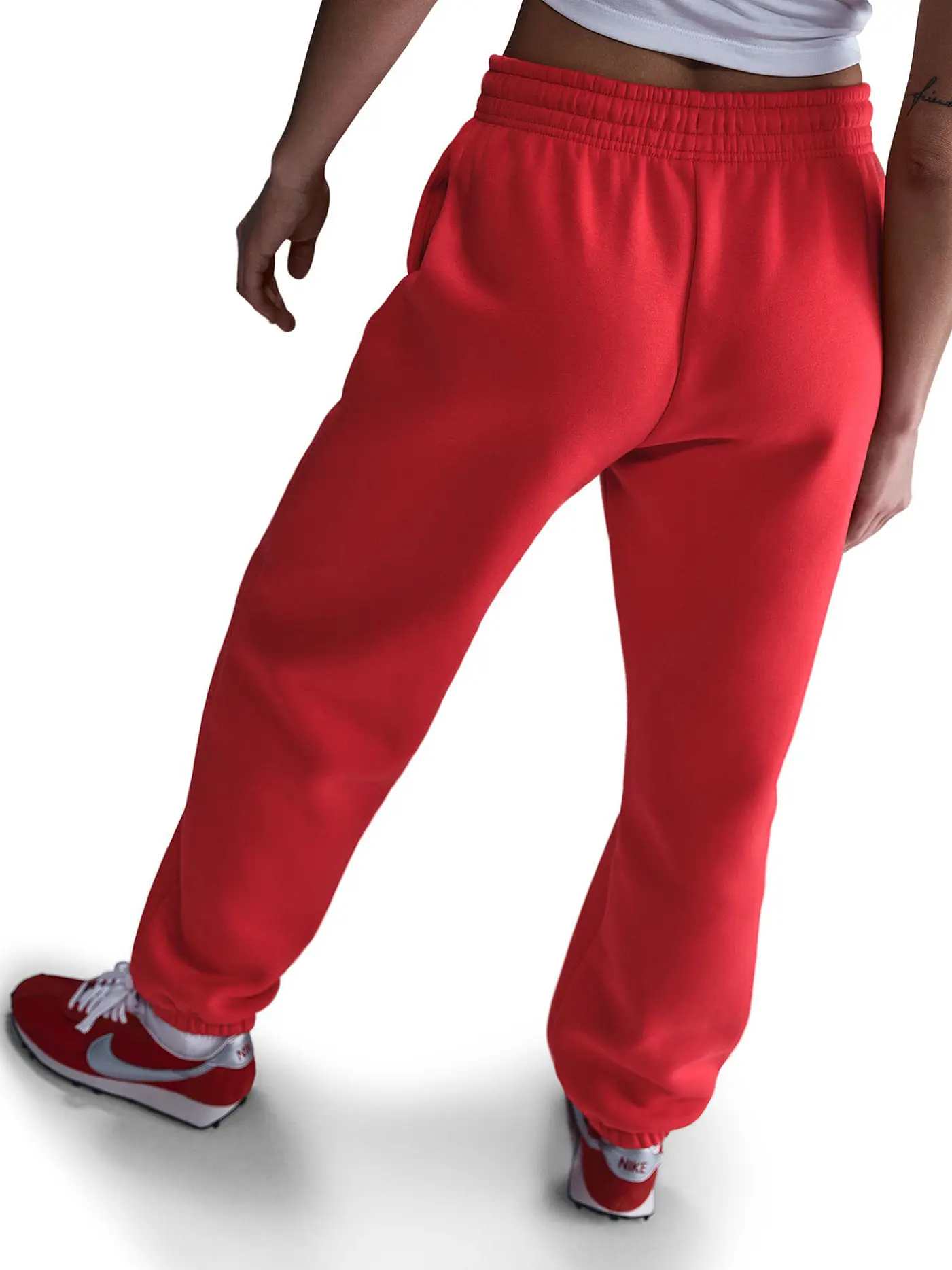 NIKE | Damen Jogginghose NSW Phnx FLC | rot