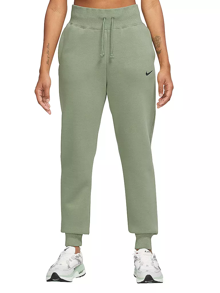 NIKE | Damen Jogginghose Phoenix Fleece | olive