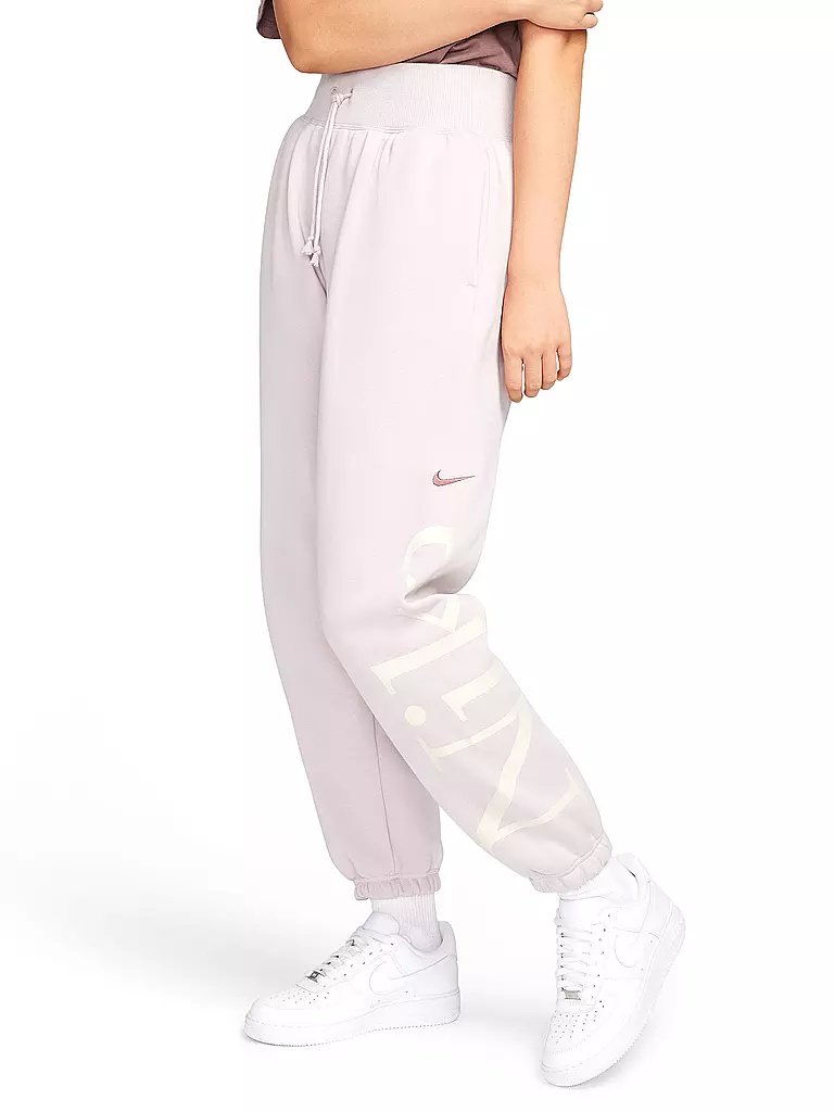 NIKE | Damen Jogginghose Sportswear Phoenix Fleece | rosa