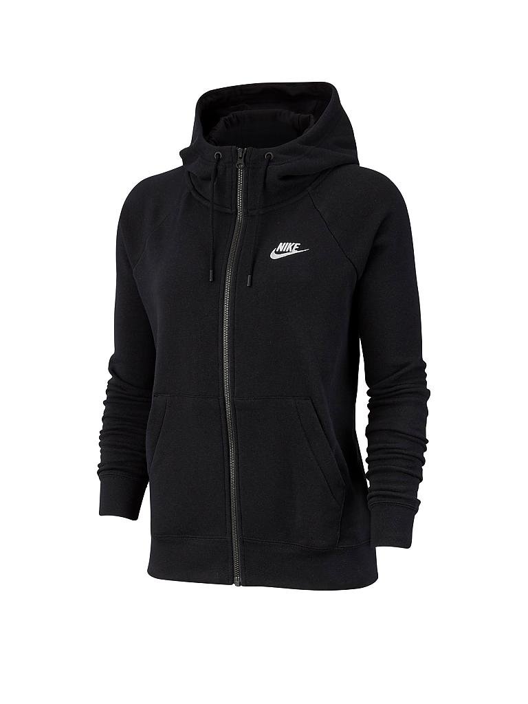 NIKE | Damen Kapuzenjacke Essential | schwarz