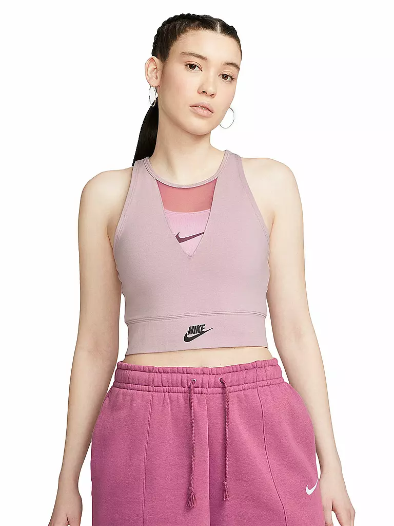 NIKE | Damen Kurz-Tanktop Nike Sportswear | lila