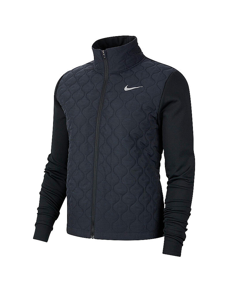 NIKE | Damen Laufjacke Aerolayer | schwarz