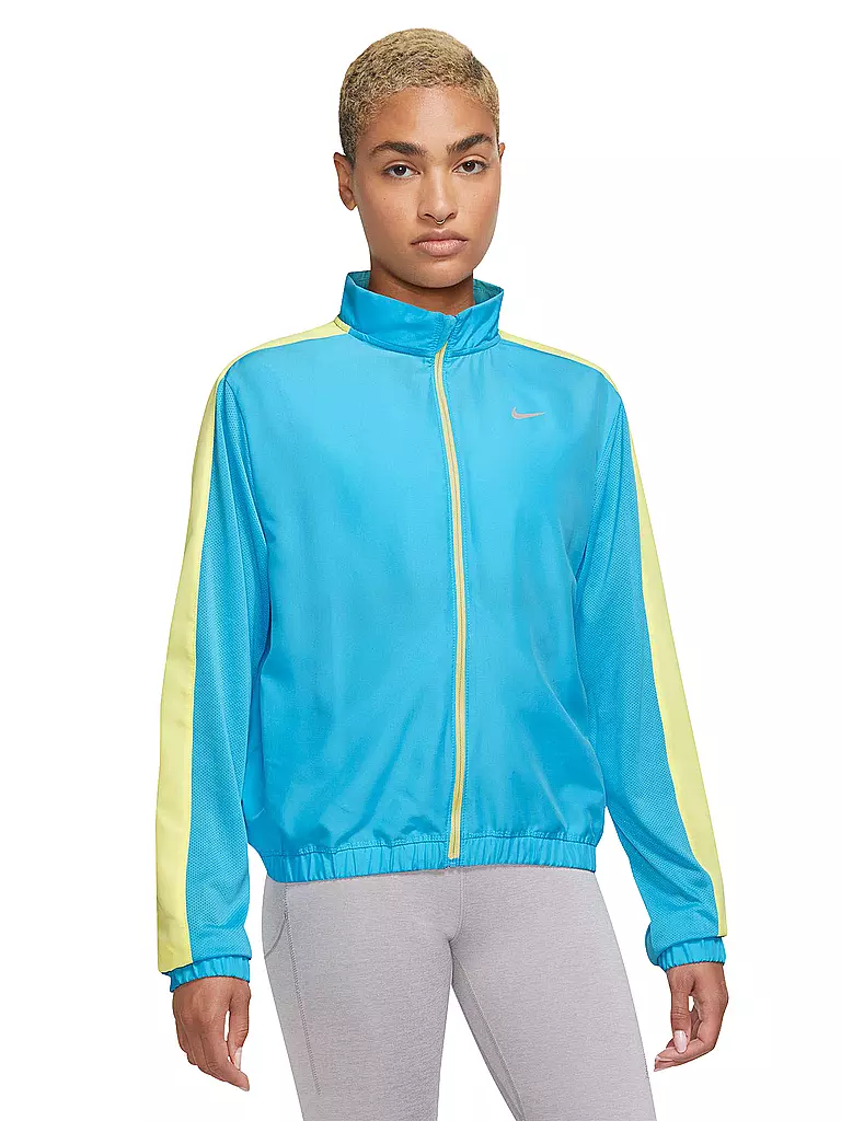 NIKE | Damen Laufjacke Dri-FIT Swoosh Run | blau