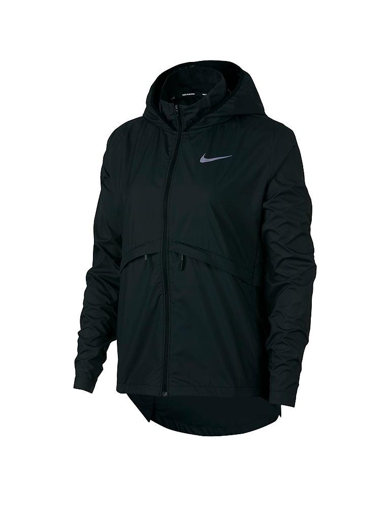 NIKE | Damen Laufjacke Essential | schwarz