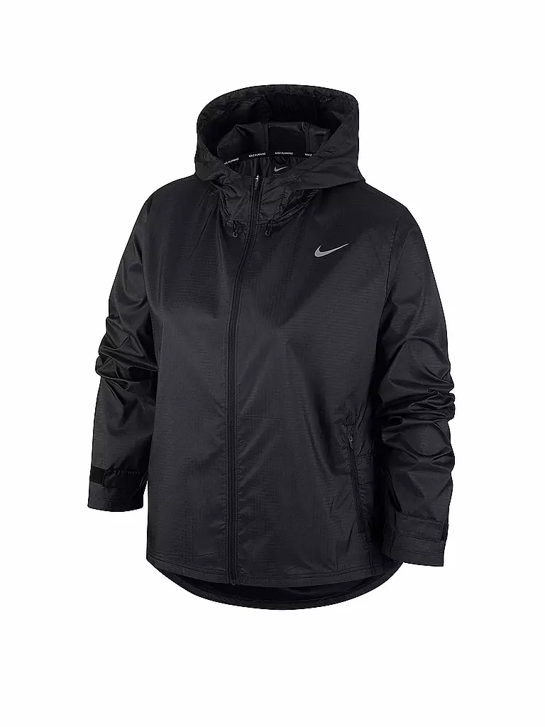 NIKE | Damen Laufjacke Essential | schwarz