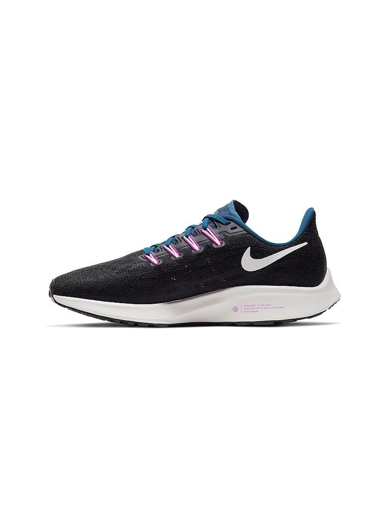 NIKE | Damen Laufschuh Air Zoom Pegasus 36 Black / Summit White | schwarz