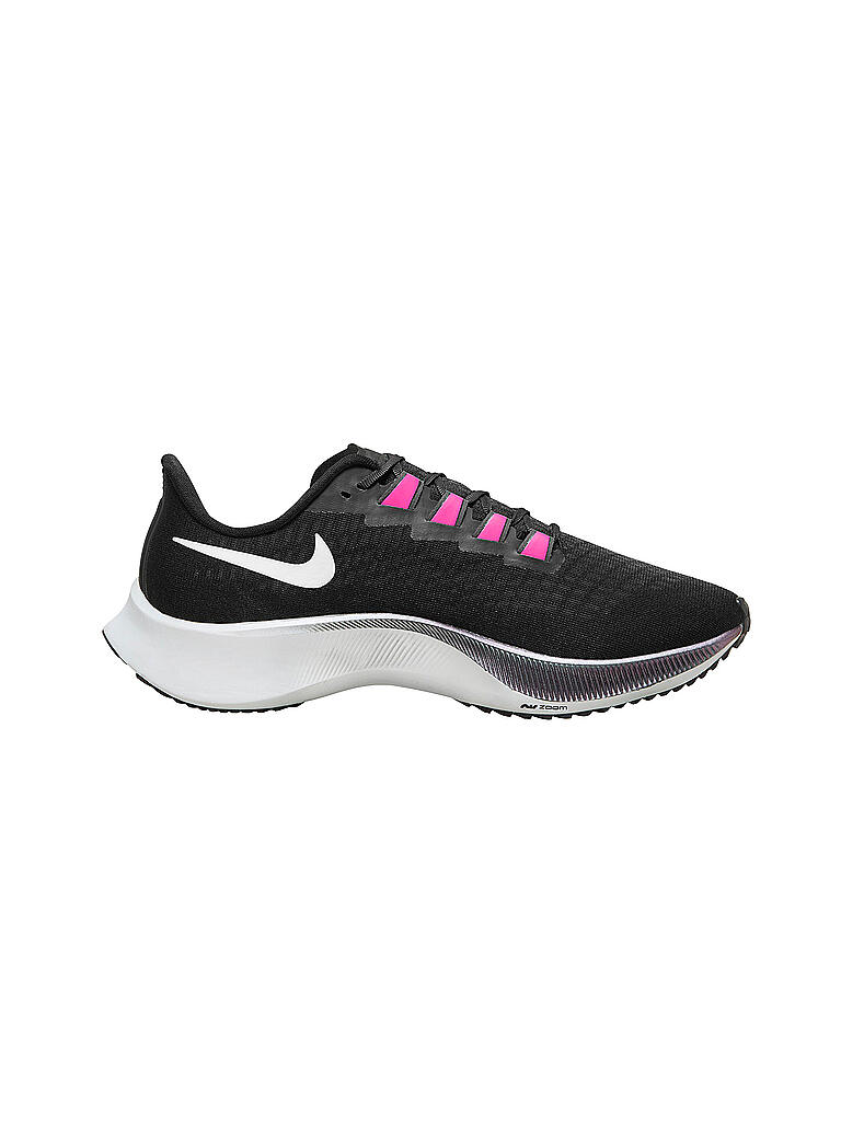 NIKE | Damen Laufschuhe Nike Air Zoom Pegasus 37 BLACK / WHITE / PINK | schwarz