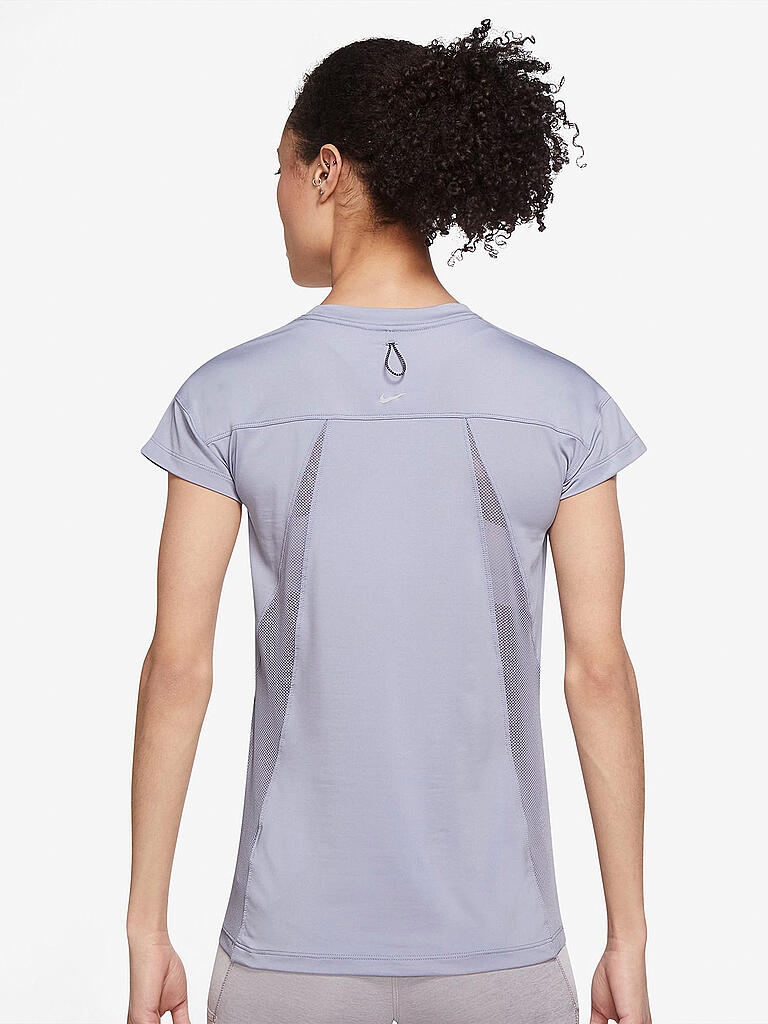 NIKE | Damen Laufshirt  Dri-FIT Run Division | lila