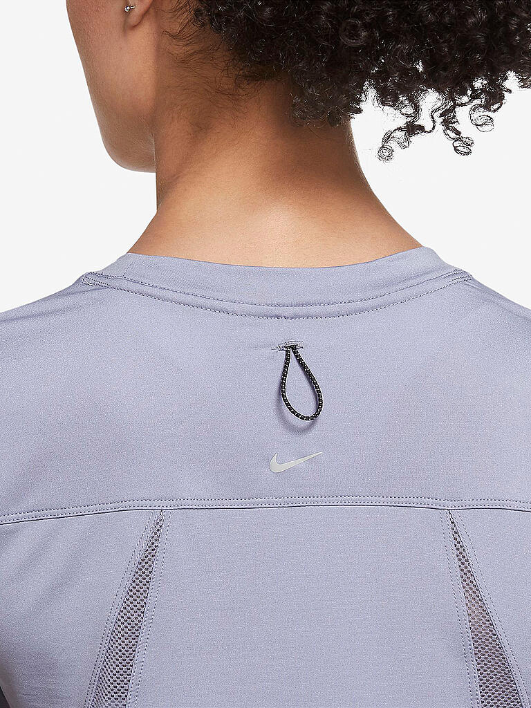 NIKE | Damen Laufshirt  Dri-FIT Run Division | lila