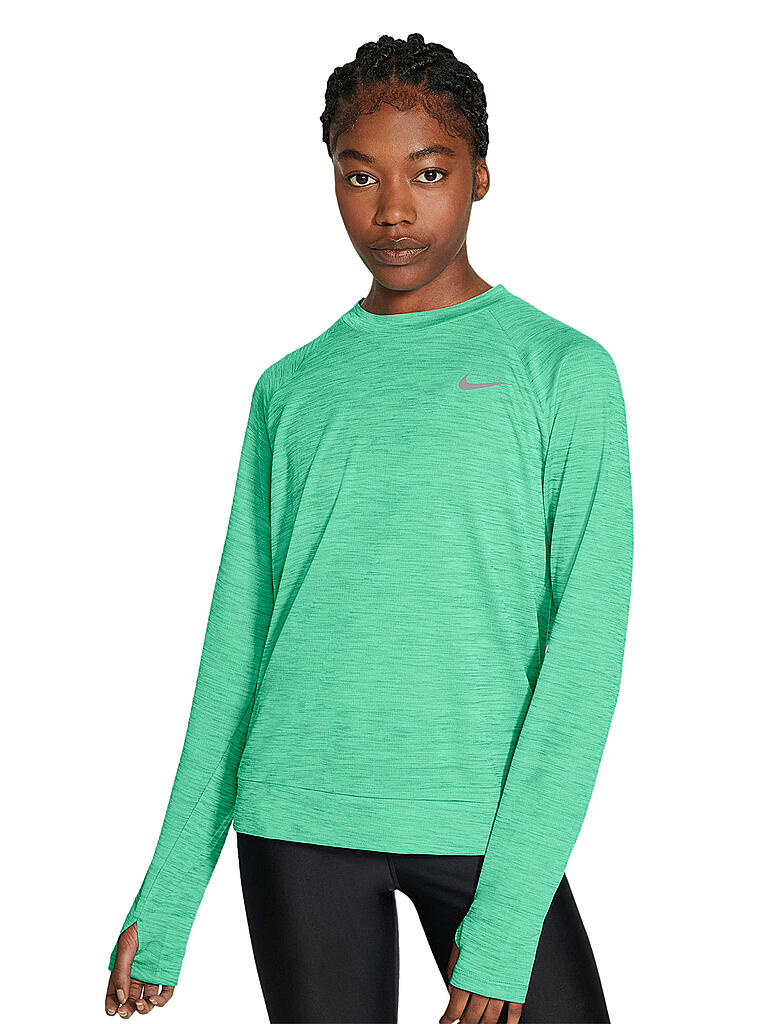 NIKE | Damen Laufshirt Pacer | grün