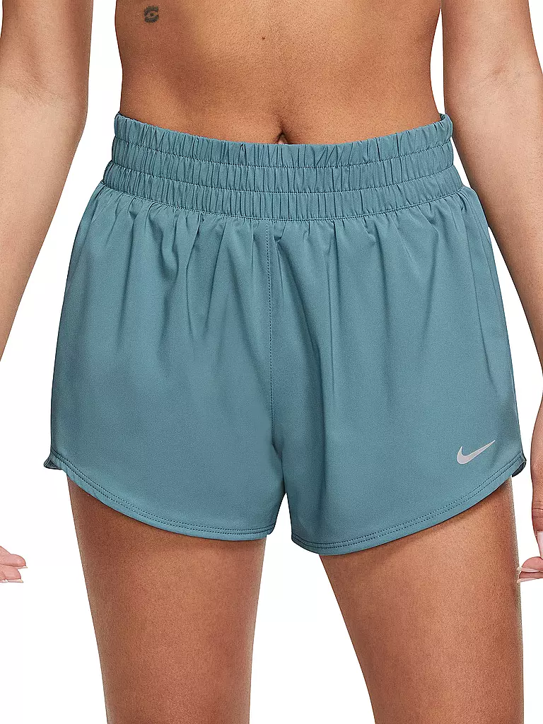 NIKE | Damen Laufshort Dri-FIT One Mid-Rise 3" | blau