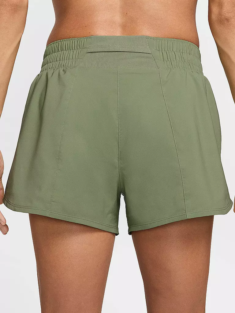NIKE | Damen Laufshort One Swoosh | olive