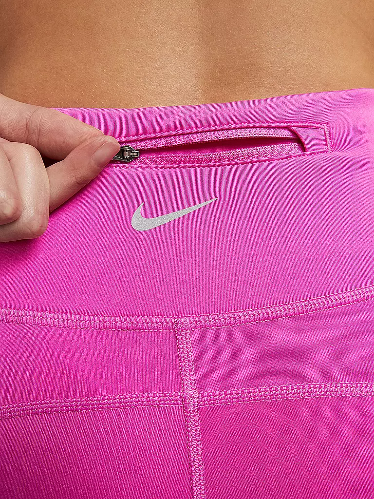 NIKE | Damen Lauftight Dri-FIT Fast Mid-Rise | pink