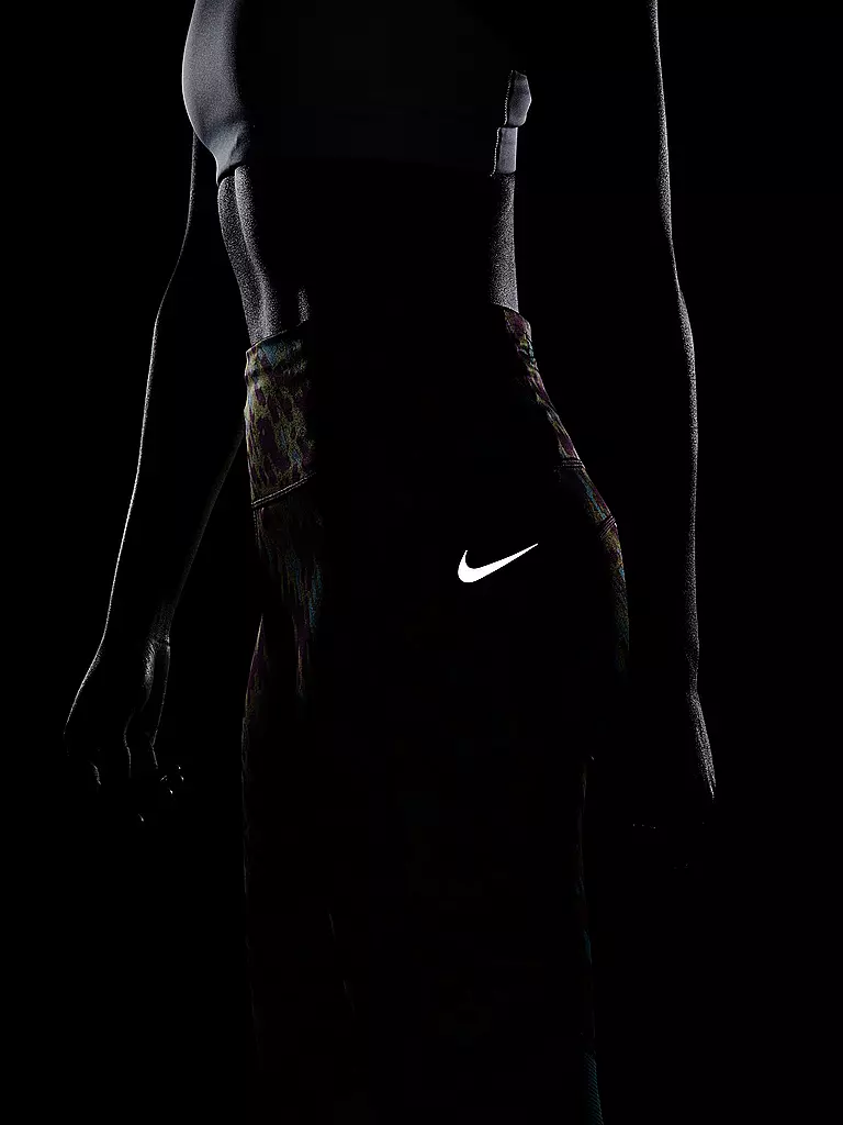 NIKE | Damen Lauftight Dri-FIT Fast | bunt
