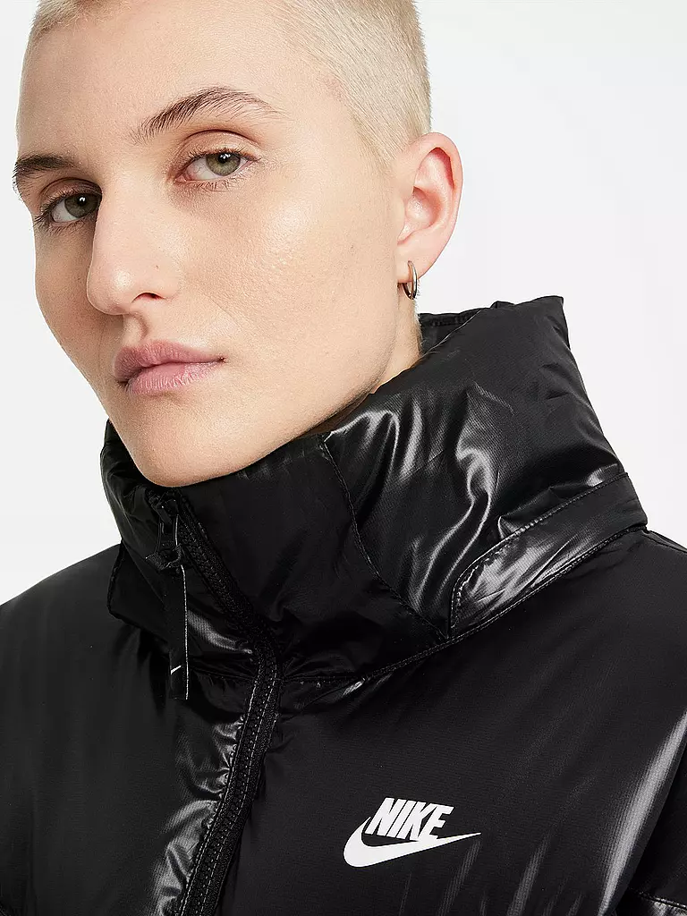 NIKE | Damen Parka Sportswear Therma-FIT City Series | schwarz