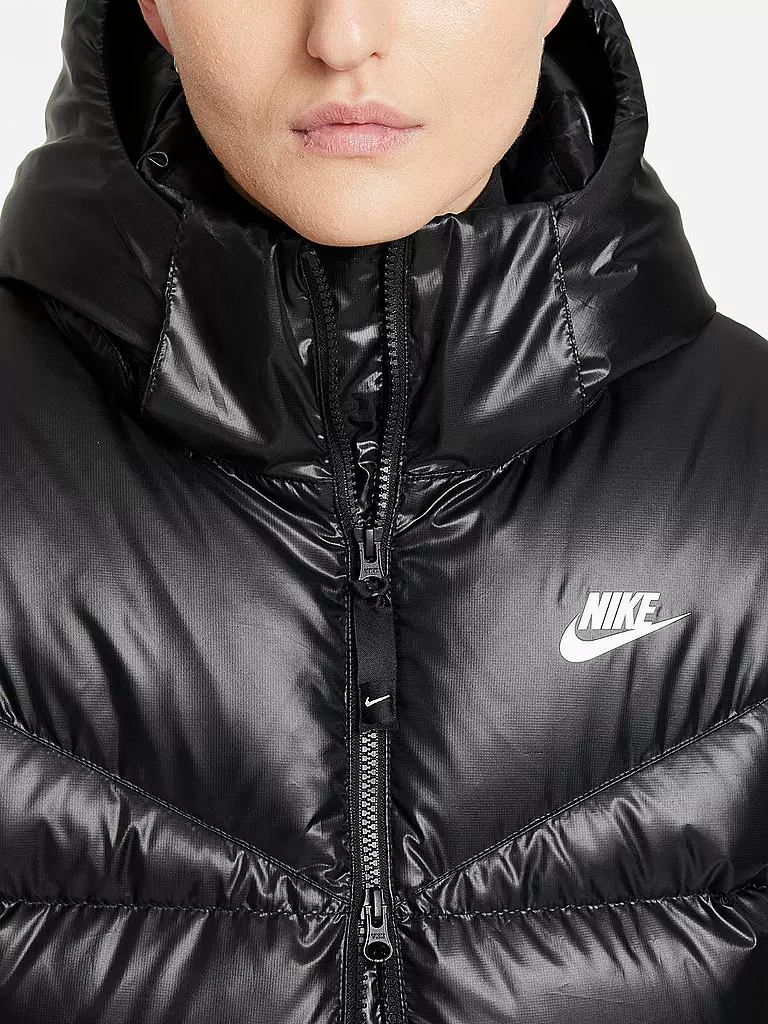 NIKE | Damen Parka Sportswear Therma-FIT City Series | schwarz