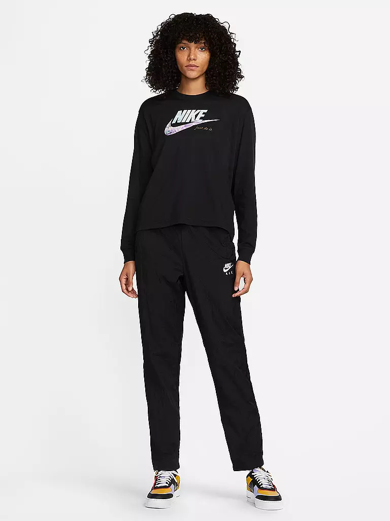 NIKE | Damen Shirt Sportswear | schwarz