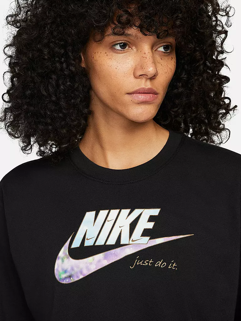 NIKE | Damen Shirt Sportswear | schwarz