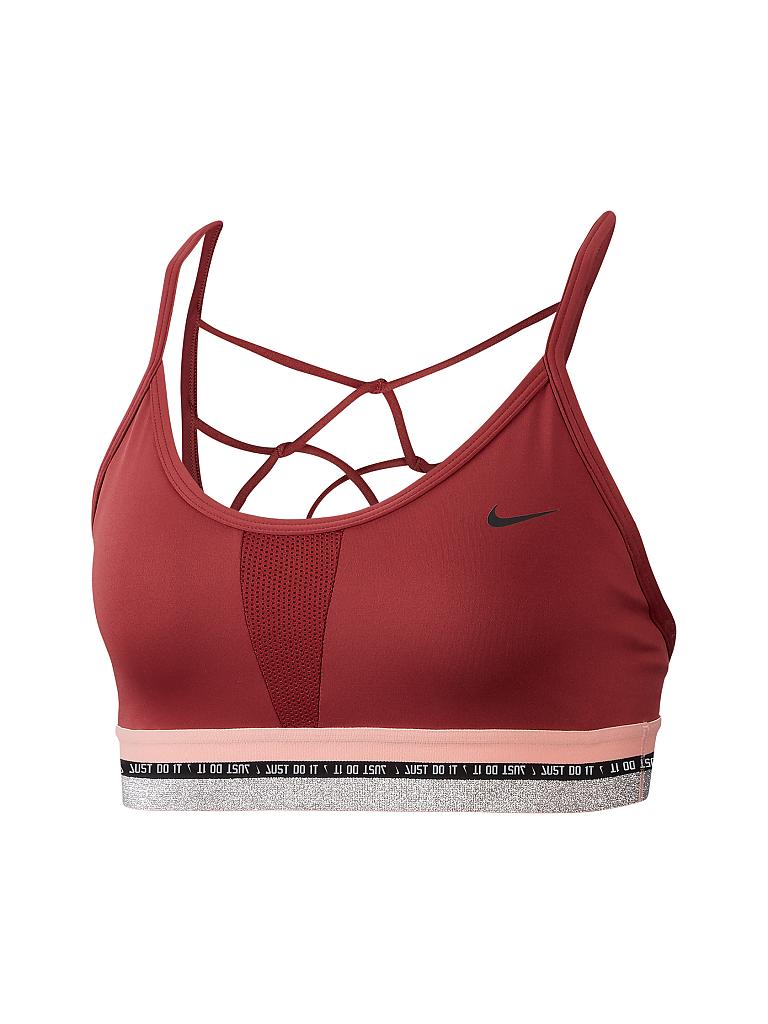 NIKE | Damen Sport-BH Indy Icon Clash Low Support | rot