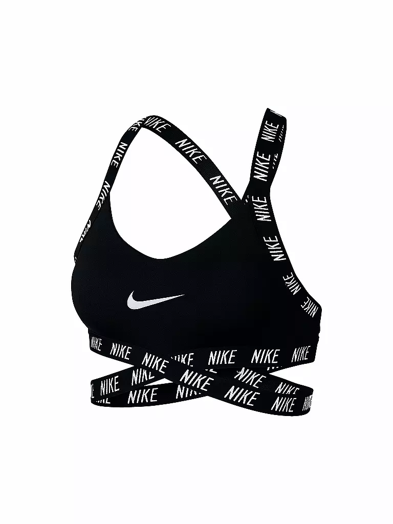 NIKE | Damen Sport-BH Indy Logo light | 