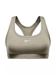NIKE | Damen Sport-BH Swoosh Low Support | olive