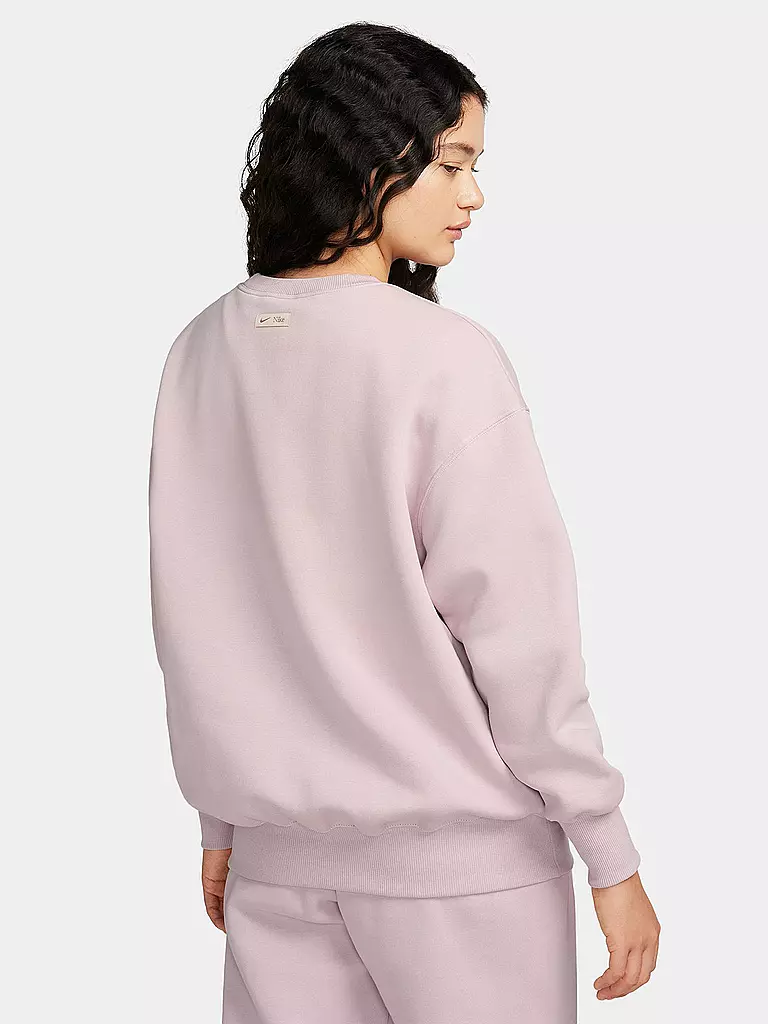 NIKE | Damen Sweater Sportswear Phoenix Fleece | rosa