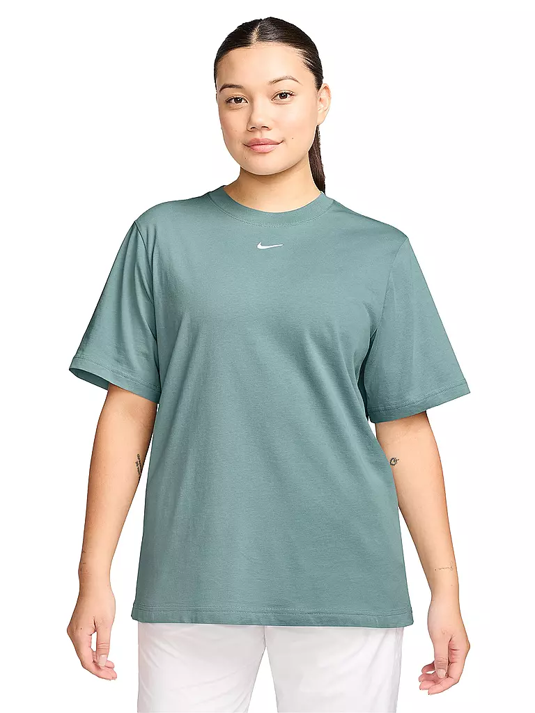 NIKE | Damen T-Shirt NSW Essential | Petrol