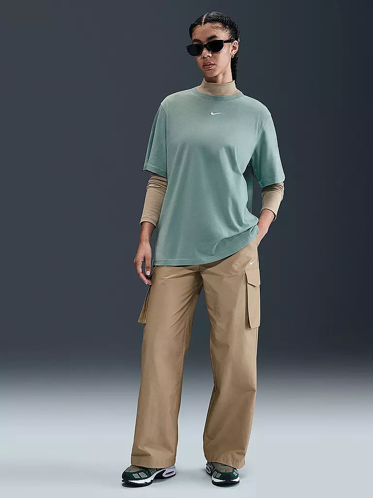 NIKE | Damen T-Shirt NSW Essential | Petrol