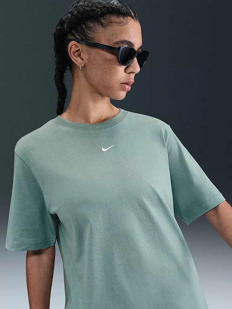 NIKE | Damen T-Shirt NSW Essential | Petrol