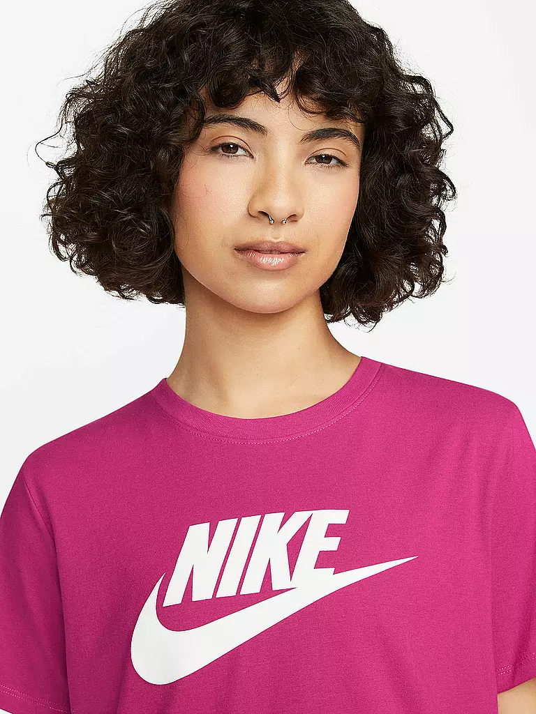 NIKE | Damen T-Shirt Sportswear Essentials | grau