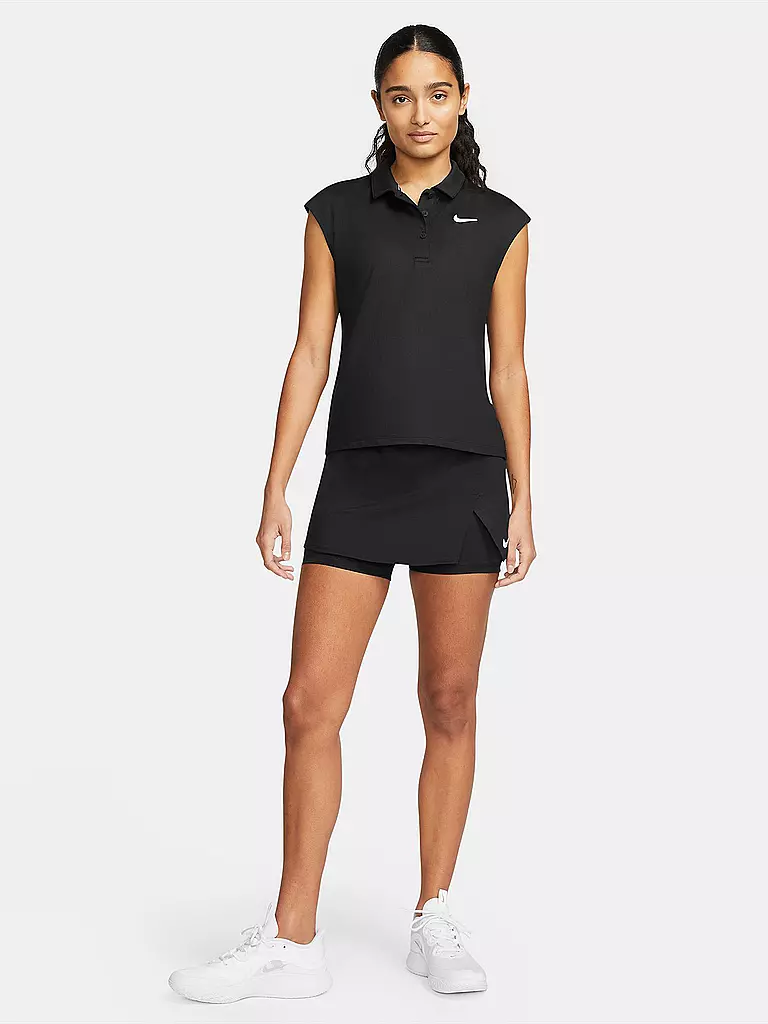 NIKE | Damen Tennisrock NikeCourt Dri-FIT Victory | schwarz