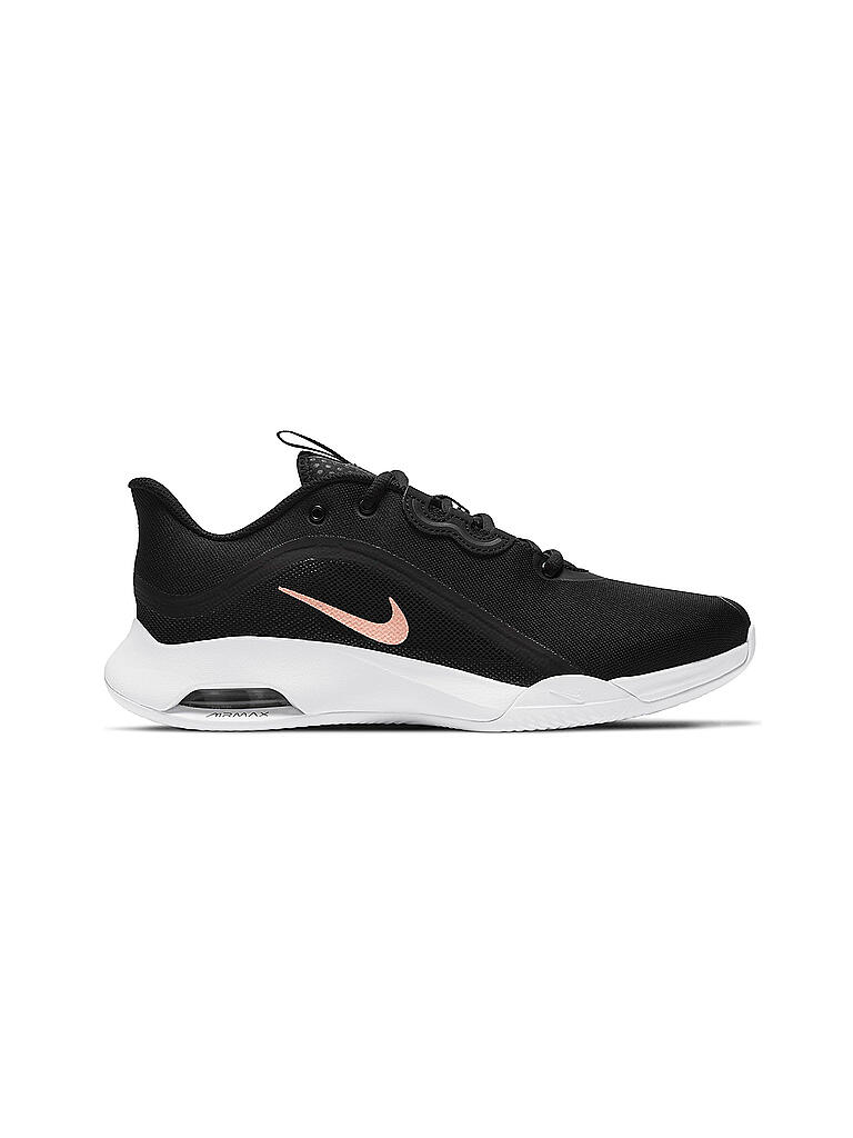 NIKE Damen Tennisschuhe NikeCourt Air Max Volley schwarz