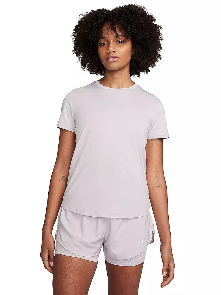 NIKE | Damen Tennisshirt  One Classic Dri-FIT | lila