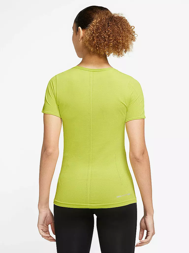 NIKE | Damen Tennisshirt Dri-FIT ADV Aura | grün