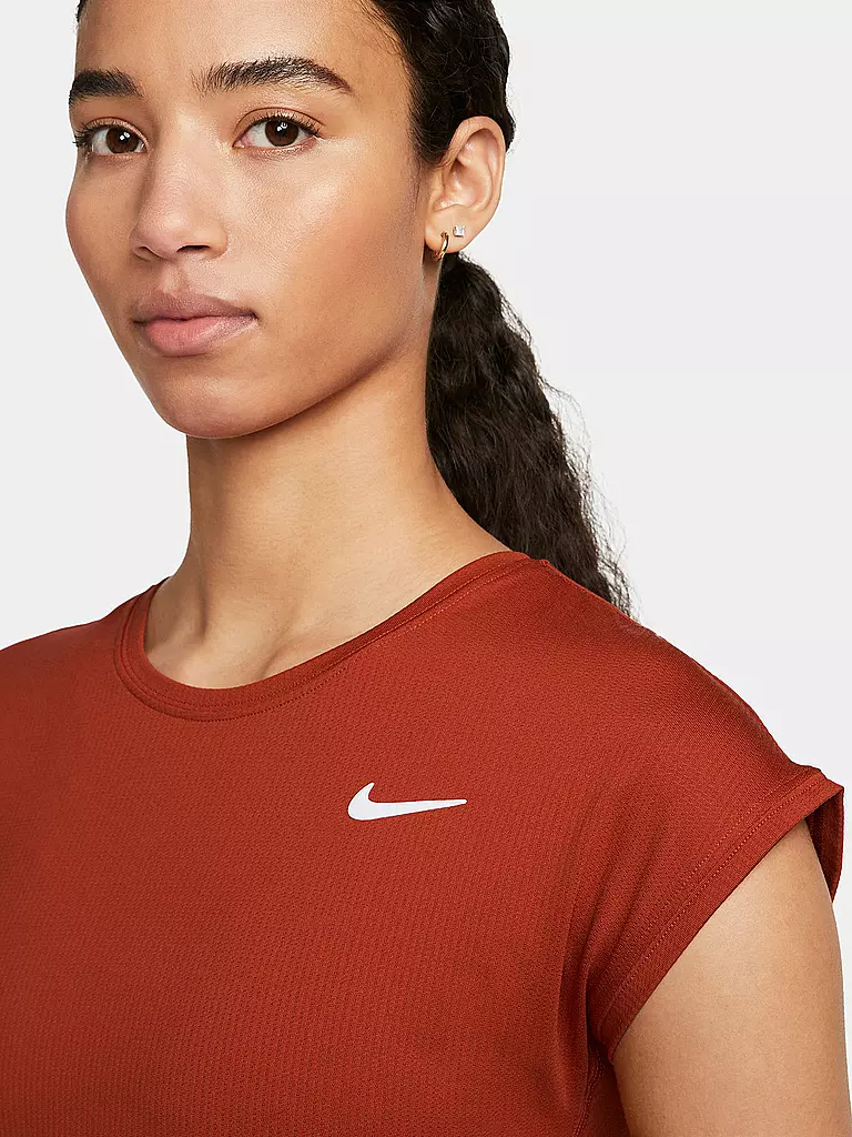 NIKE | Damen Tennisshirt NikeCourt Dri-FIT Victory | orange