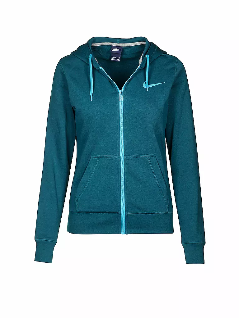 NIKE | Damen Trainingsanzug Club | petrol